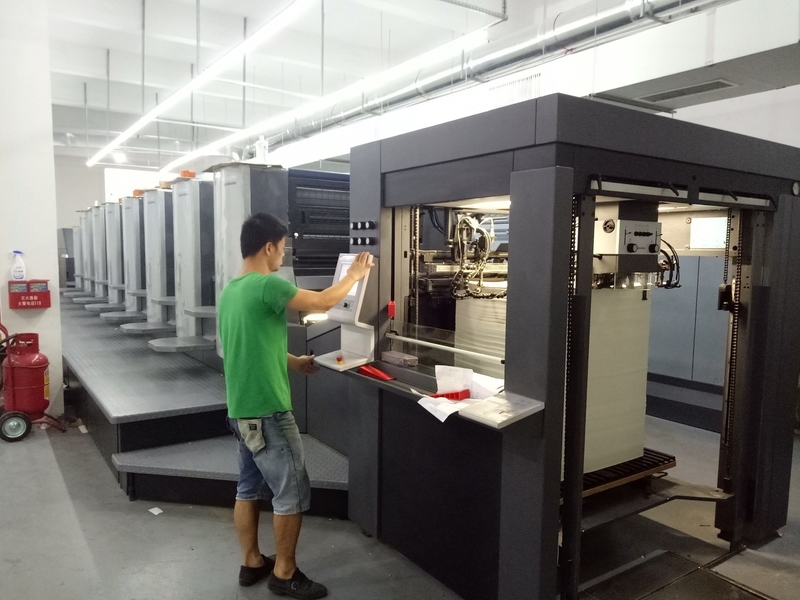 GUANGZHOU YM PACKAGE PRODUCTS CO.,LTD. производственная линия производителя