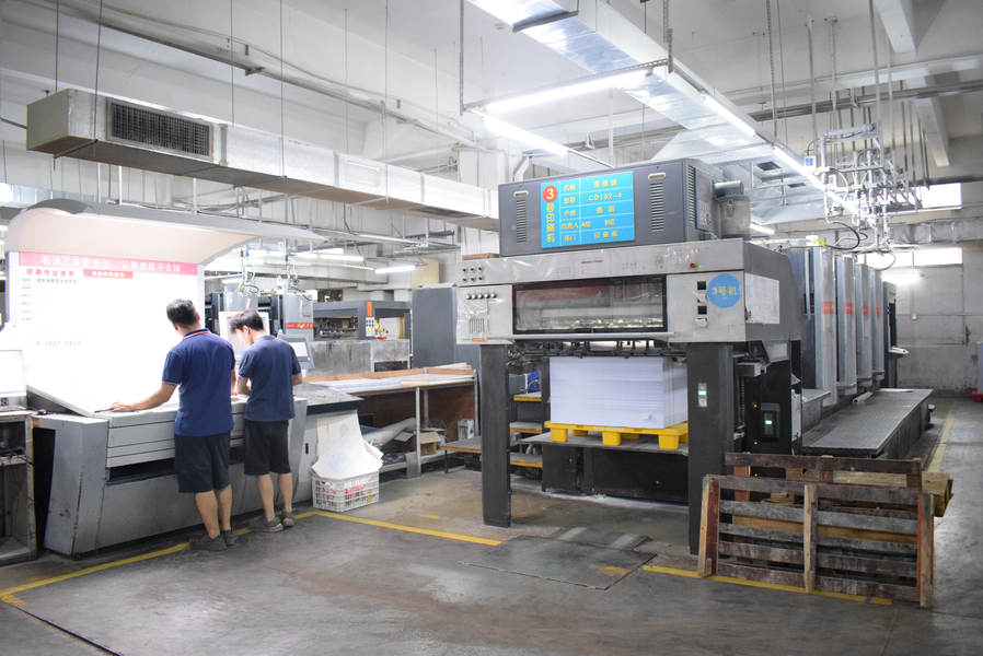 GUANGZHOU YM PACKAGE PRODUCTS CO.,LTD. производственная линия производителя