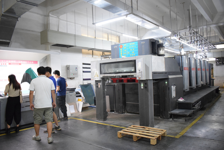 GUANGZHOU YM PACKAGE PRODUCTS CO.,LTD. производственная линия производителя