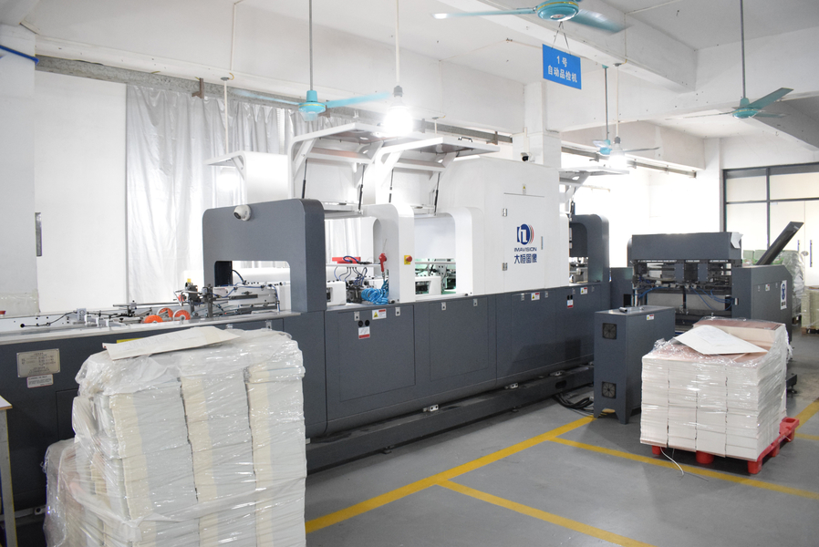 GUANGZHOU YM PACKAGE PRODUCTS CO.,LTD. производственная линия производителя