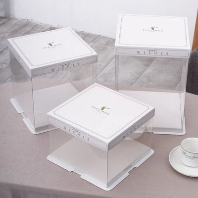 Прочные строительные коробки для упаковки тортов CMYK и цвета Pantone