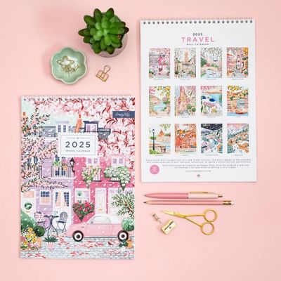 Календарь настенный на заказ Праздник / Сезонная тематика 12 фотографий настраиваемых для продвижения вашего бизнеса