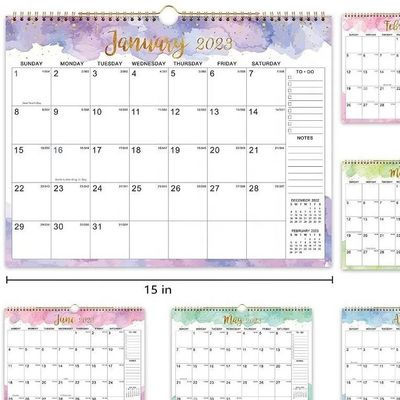 Персонализированная печать календаря с глянцевой бумагой Добавьте личные даты и события Персонализация