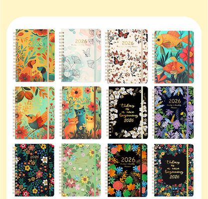 Black Cover Artistic Custom Journal Notebook for Business Professionals