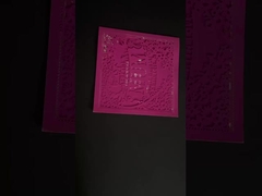 Креативные вырезанные поздравительные открытки для фестивалей