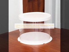 Заказ на заказ Принимаются коробки для тортов с отпечатками CMYK/Pantone Offsent и печатью на заказ