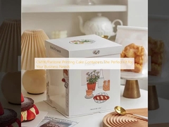 CMYK/Pantone печатные тортовые контейнеры идеально подходят для ваших бизнес-потреблений