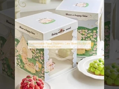 Коробки для печенья с настраиваемой толщиной бумаги