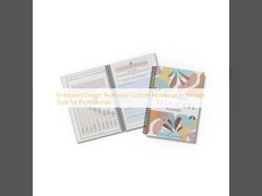 Блокнот на заказ с тиснением в винтажном стиле для профессионалов