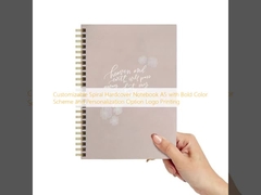 Настраиваемый ноутбук A5 с жирной цветовой схемой и опцией персонализации