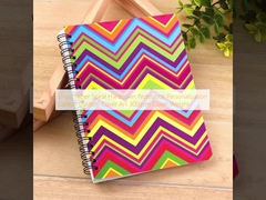 Линейная бумага Спиральная твердая обложка Ноутбук Персонализация опция пользовательская обложка Искусство 300 гр. Вес обложки