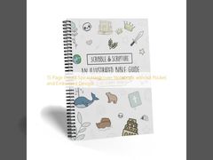 15 Счет страниц Спиральный плоский блокнот без кармана и рельефного дизайна