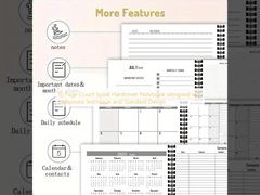 15 страниц Спиральный плоский ноутбук, разработанный с использованием рельефной техники и стандартного дизайна
