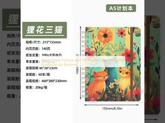 Художественный стиль, особенность и 100-страничный блокнот на заказ для бизнеса