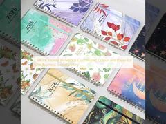 Пользовательский журнал-блокнот с индивидуальным цветом и бумагой для истории успеха вашего бизнеса