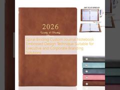 Блокнот на спирали, прочный твердый переплет, 100 страниц