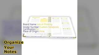 Организация и хранение спиральных блокнотов