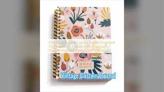 Блокнот в твердом переплете на спирали: ваш индивидуальный журнал